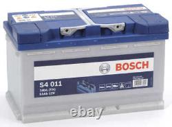 Bosch S4011 80ah/740a Battery