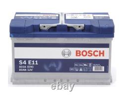 Bosch S4E11 Car Battery 80Ah-800A