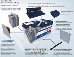 Bosch S4E11 Car Battery 80Ah-800A