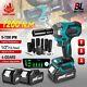 Brushless Cordless Impact Wrench With 2x Batteries & 1200nm Impact Wrench