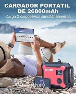 Buture Booster Battery Car. 3500 A 26800 Mah Booster Battery With Compre