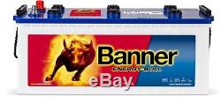 Camper Battery Slow Discharge Banner Energy Bull 96351 12v 180ah