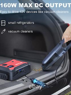 Car Battery Booster Compressor Diesel Gasoline Starter Inflator Pro 3500A