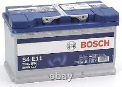 Car Battery S4e11 12v 80ah / 730a Bosch Efb Start-stop L4 N80