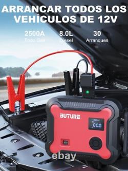 Car Battery Starter Booster 5 in 1 Winter 3500A 26800mAh Tire Inflator