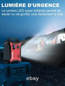 Car Battery Starter Booster 5 in 1 Winter 3500A 26800mAh Tire Inflator