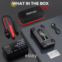 Car Starter 5000A 26800mAh Battery Booster 12V Emergency Start