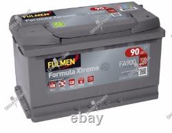Car Starting Battery Fulmen FA900 12v 90ah 720A 315x175x190mm