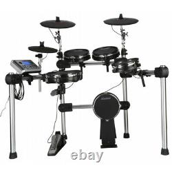 Carlsbro CSD501 Double Zone Electronic Drum Kit with 8 Pieces and 5 Drums
