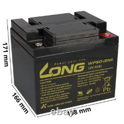 Compatible Casamobil CM5-4 Battery 2x Kung Long 12V 50Ah AGM VRLA Lead Acid