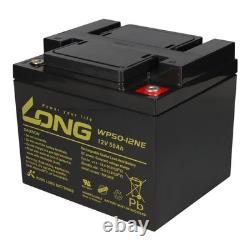 Compatible Casamobil CM5-4 Battery 2x Kung Long 12V 50Ah AGM VRLA Lead Acid