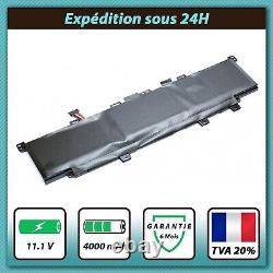 Compatible battery 11.1V 4000mAh for ASUS C31-X402