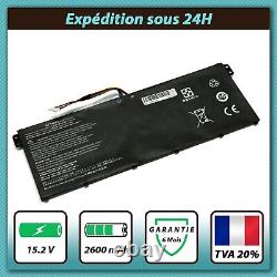 Compatible battery 15.2V 2600mAh for ACER NITRO 5 AN515-52-72MN