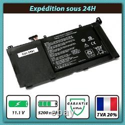 Compatible battery for ASUS B31N1336 11.1V 5200mAh BLACK