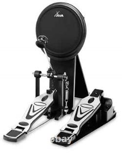 Complete Electronic Drum Set with Rack, Pedal, Module, Headphones, and Stool, 8 Pads