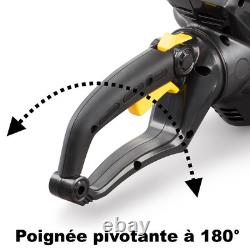 Cordless Battery Hedge Trimmer, 40 V, GT ELEC + 2 Ah Battery + Charger