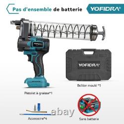 Cordless Electric Grease Gun with LED Lights for Makita Battery