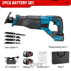 Cordless Electric Saber Saw 3000W with Lithium Battery for 18V Makita Battery