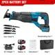 Cordless Electric Saber Saw 3000w With Lithium Battery For 18v Makita Battery