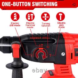 Cordless Hammer Drill 4 in 1 Percussion Drill for Makita Battery