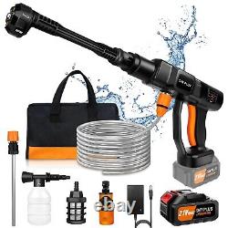 Cordless High Pressure Washer 150 Bar / 2000PSI + 2 Batteries 3000mAH