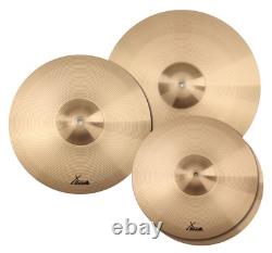 Cymbals Set 2x 14'' Hi-Hat 16'' Crash 18'' Ride Drum Cymbals