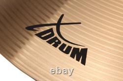 Cymbals Set 2x 14'' Hi-Hat 16'' Crash 18'' Ride Drum Cymbals