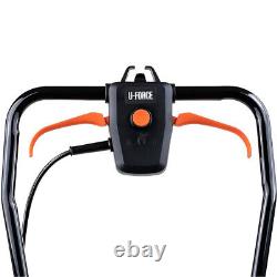DAEWOO 36 cm Battery Electric Lawn Mower with 2 Batteries and Charger Included