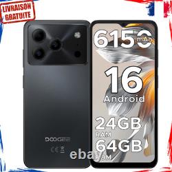DOOGEE Note 56 Smartphone Android 16 6.56' Screen 6150mAh Battery 24GB + 64GB