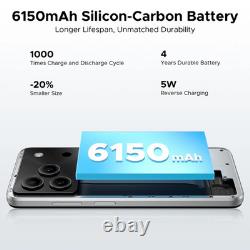 DOOGEE Note 56 Smartphone Android 16 6.56' Screen 6150mAh Battery 24GB + 64GB