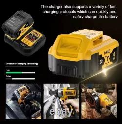 DeWalt 20V Battery, 100% Original, Rechargeable Lithium-Ion Battery 2Ah/9Ah