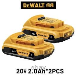 DeWalt 20V Battery, 100% Original, Rechargeable Lithium-Ion Battery 2Ah/9Ah