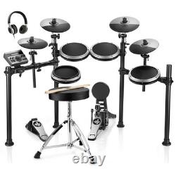 Donner DED-200X Electronic Drum Kit 31 Kits 450 Sounds 50 Demo Songs GRAY