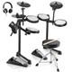 Donner Ded-200 Lite Electronic Drum Set Course, Headphones, Seat