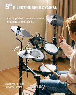Donner DED-70 Beginner Electric Drum Kit with Mesh Pads