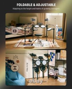 Donner DED-70 Beginner Electric Drum Kit with Mesh Pads