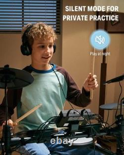 Donner DED-70 Beginner Electric Drum Kit with Mesh Pads