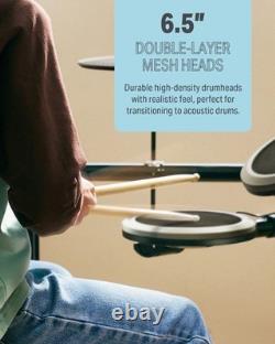 Donner DED-70 Electric Drum Kit for Beginners with Gray Pad