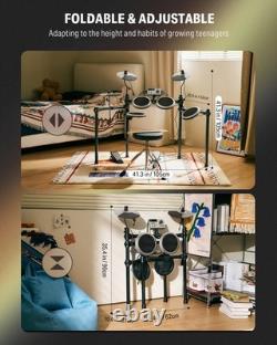 Donner DED-70 Electric Drum Kit for Beginners with Gray Pad