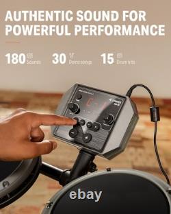Donner DED-80 Electronic Drum Set for Beginners with 180 Sounds