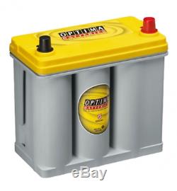 Dual Battery Sprial Cell Optima Yellow Top Yt R 2.7 12v 38ah 460 Amps (fr)