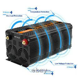 'EDECOA 12V to 220V Converter 3000W 6000W Inverter with LCD and 2 USB Ports'