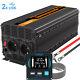 Edecoa Converter 12v 220v 230v Inverter 3000w With Remote Control