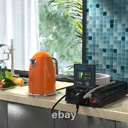EDECOA Pure Sine Wave Inverter 1000W 12V 220V USB Transformer