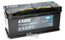 EXIDE Car Battery 100Ah/900A for ALFA ROMEO 164 OPEL MOVANO EA1000