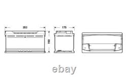 EXIDE Car Battery 100Ah/900A for ALFA ROMEO 164 OPEL MOVANO EA1000