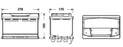 EXIDE Car Battery 77Ah/760A