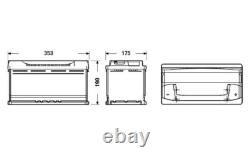 EXIDE Car Battery 95Ah/800A for ALFA ROMEO 164 MERCEDES-BENZ SL EB950