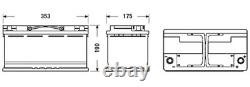 EXIDE Car Battery 96Ah/850A
