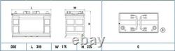 EXIDE EF1202 Truck Batteries